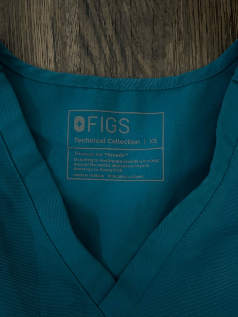 Figs Teal Scrub Set - Picture 5 of 7